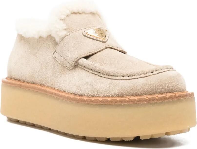 Prada Lammy loafers Beige - Foto 2