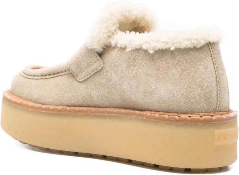 Prada Lammy loafers Beige - Foto 3