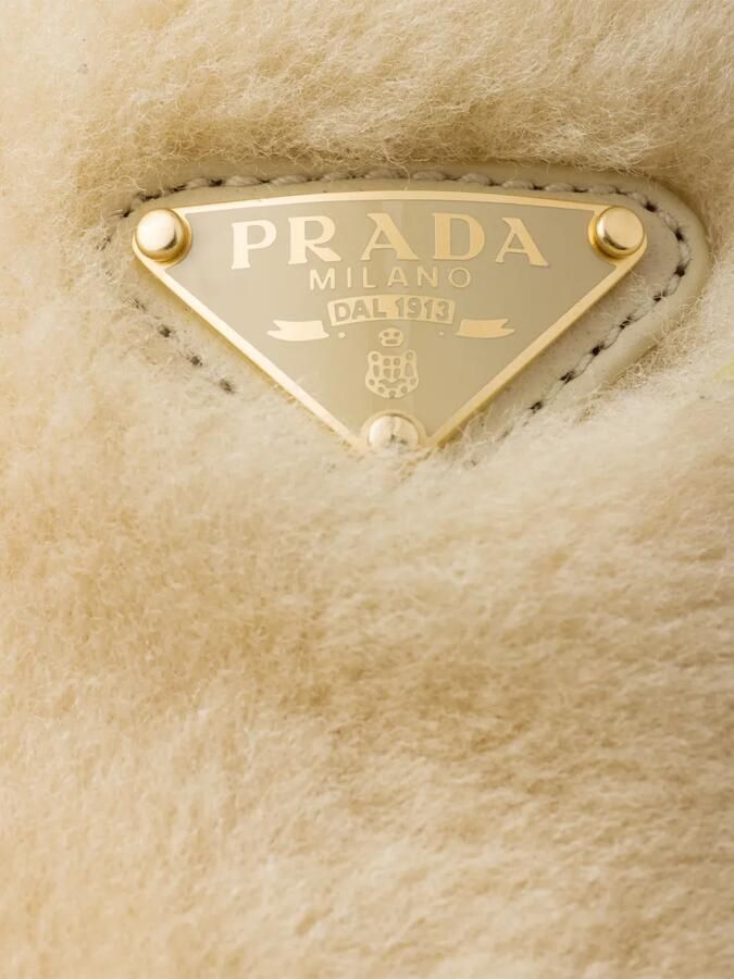 Prada Lammy muiltjes Beige - Foto 3