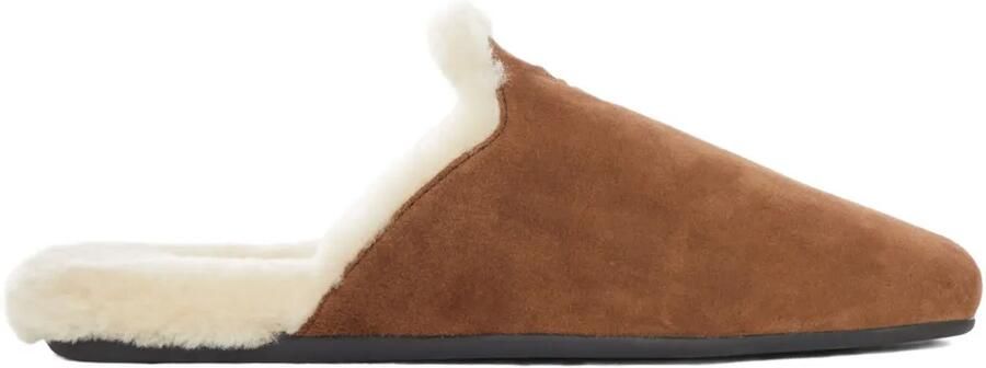 Prada Lammy muiltjes van suède-leer Bruin