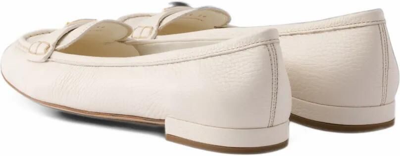 Prada leather loafers Beige - Foto 2