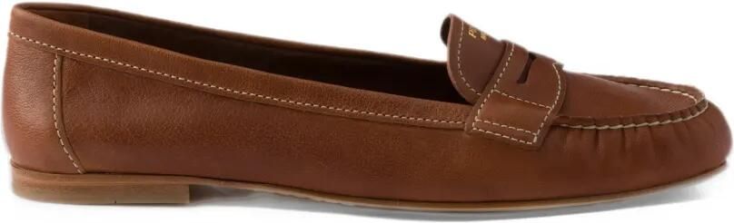 Prada leather loafers Bruin