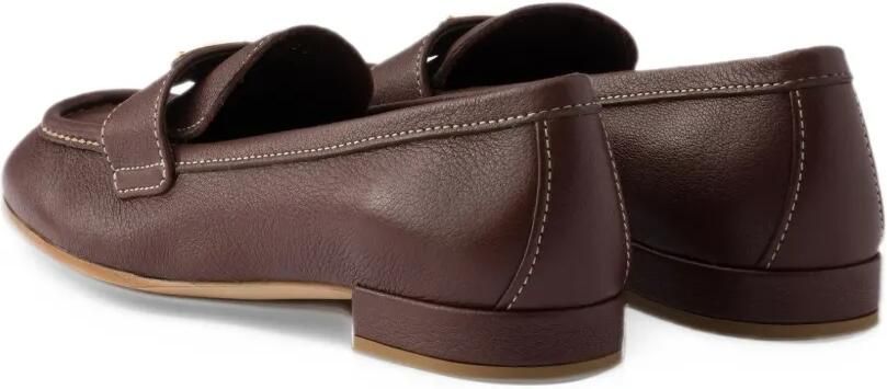 Prada leather loafers Bruin - Foto 5