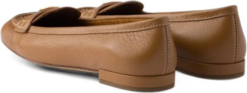 Prada leather loafers Bruin - Foto 5