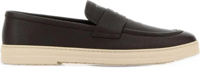 Prada leather loafers Bruin