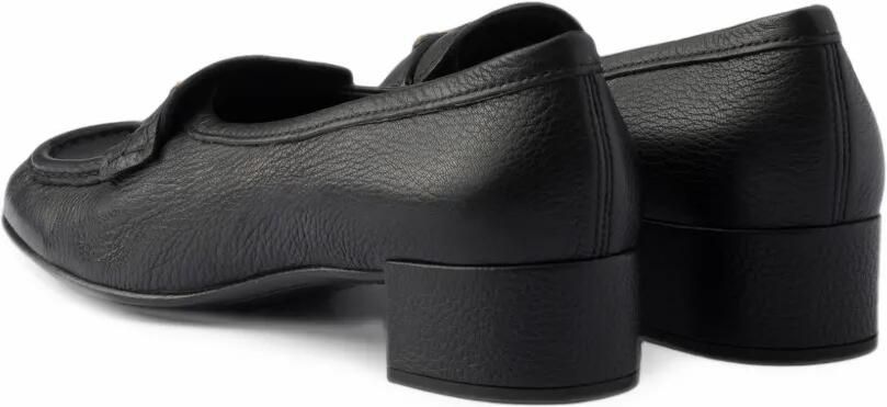 Prada leather loafers Zwart - Foto 4