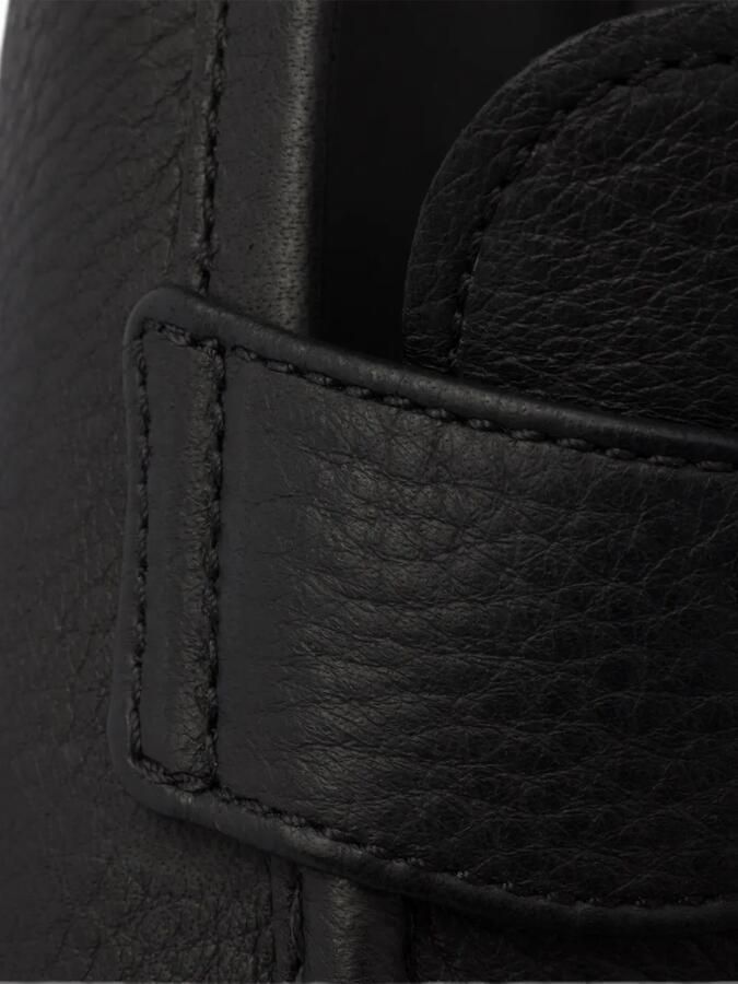 Prada leather loafers Zwart - Foto 2