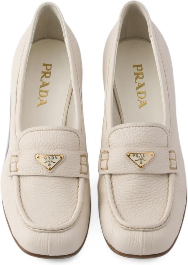 Prada leather pumps Beige - Foto 3
