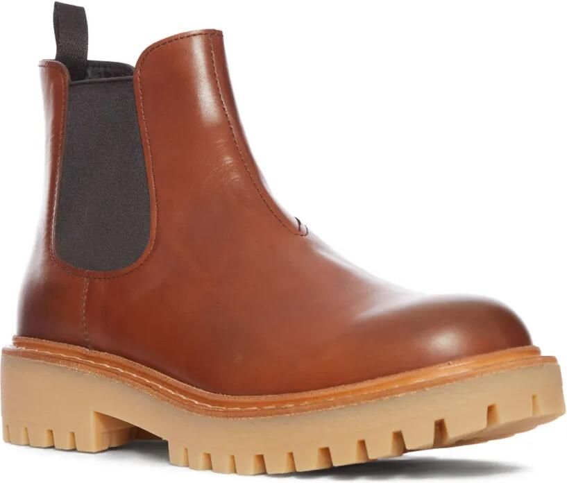 Prada Leren enkellaarzen Bruin - Foto 2