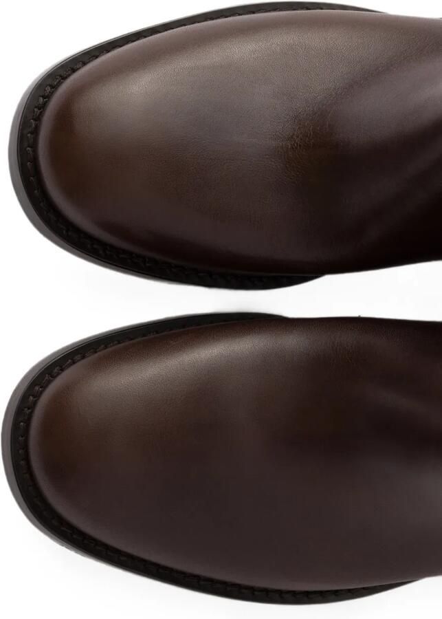 Prada Leren laarzen Bruin