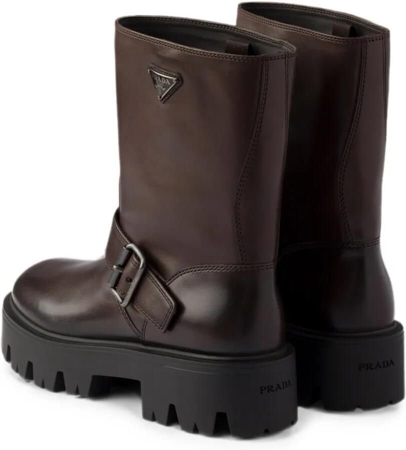 Prada Leren laarzen Bruin - Foto 2