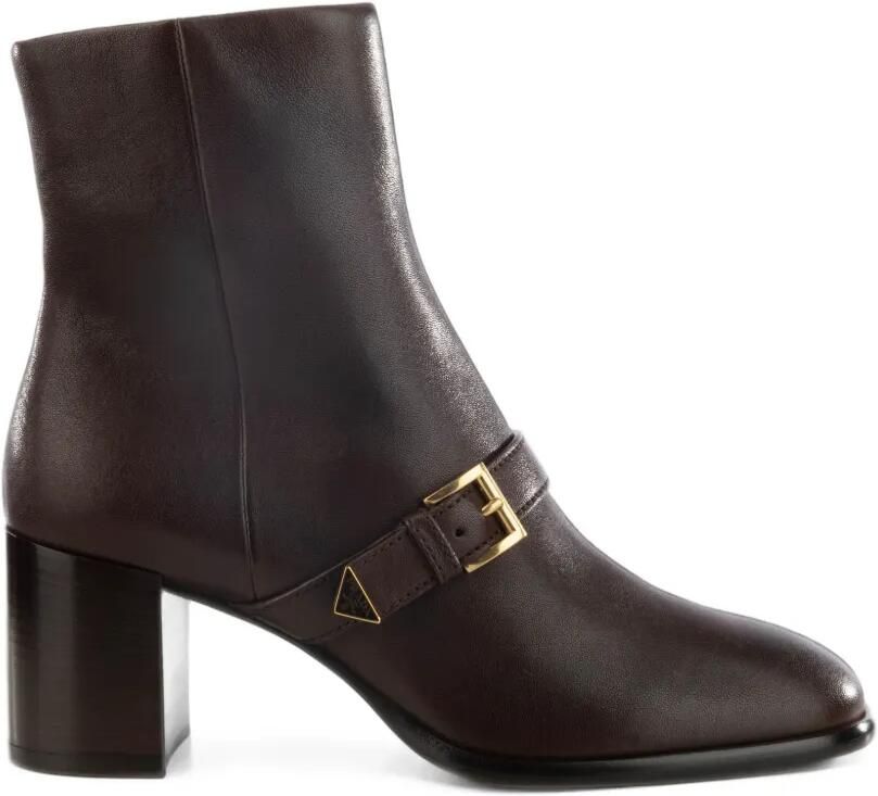 Prada Leren laarzen Bruin