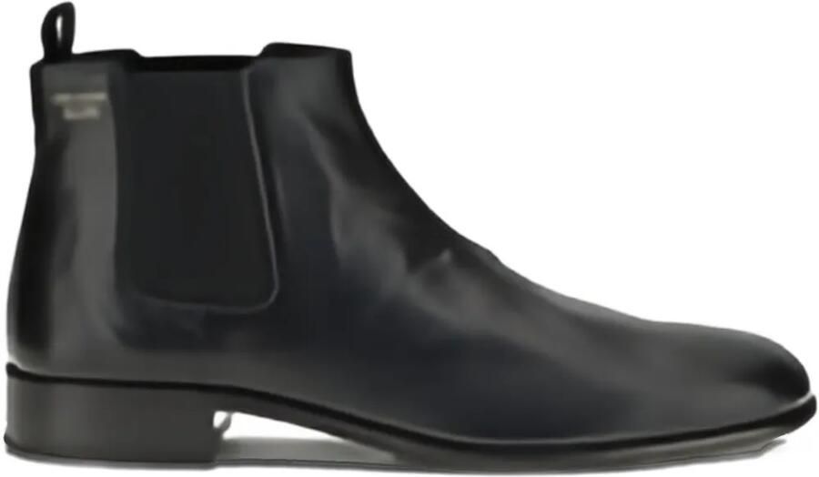 Prada Leren laarzen Zwart