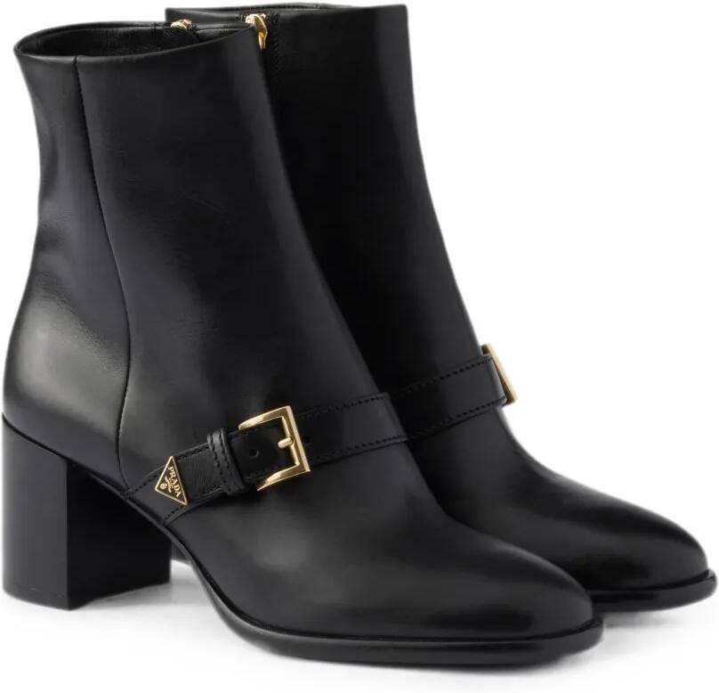 Prada Leren laarzen Zwart - Foto 2