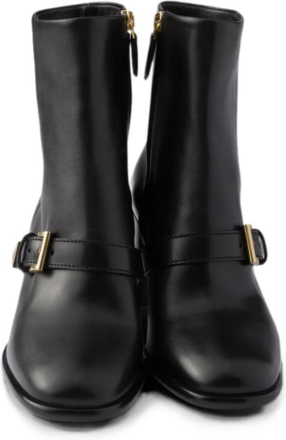 Prada Leren laarzen Zwart - Foto 4