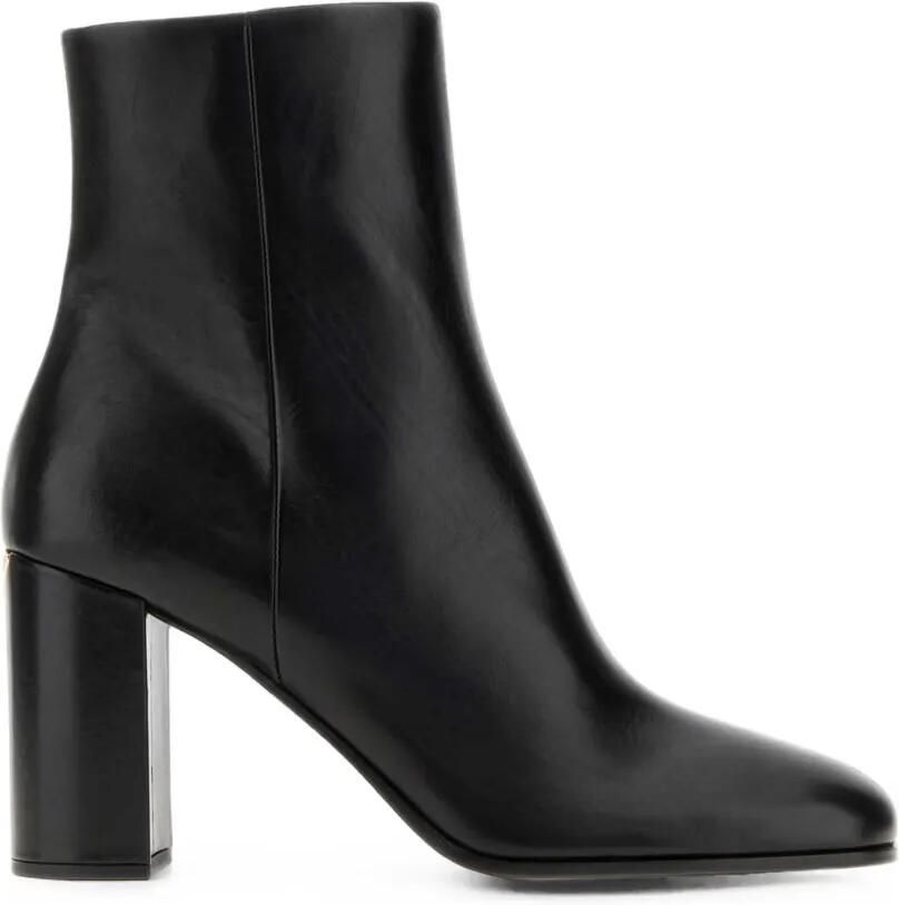 Prada Leren laarzen Zwart
