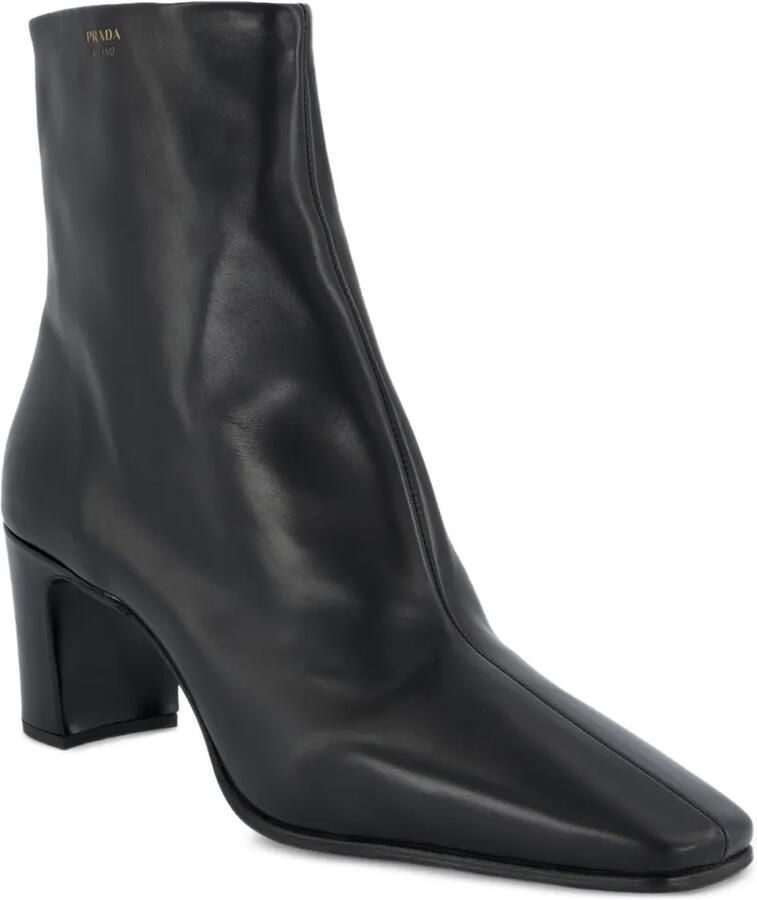 Prada Leren laarzen Zwart - Foto 2