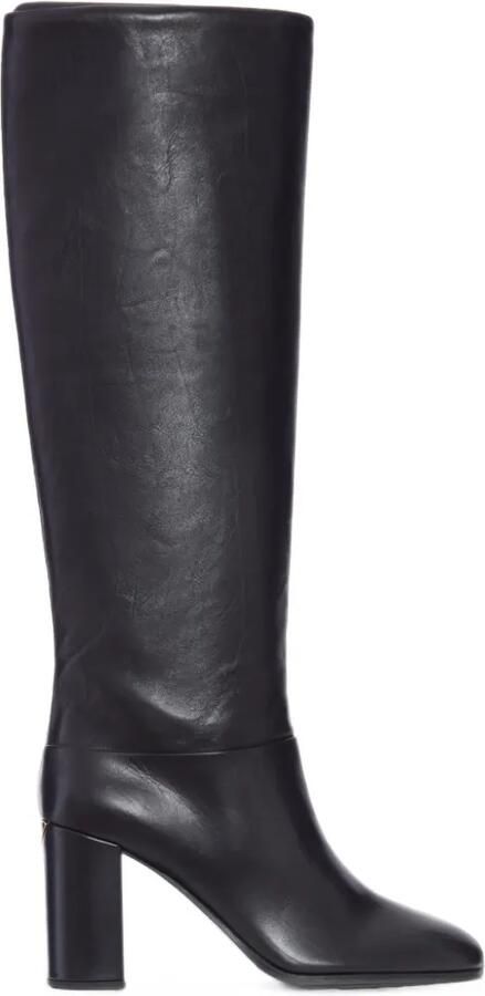 Prada Leren laarzen Zwart