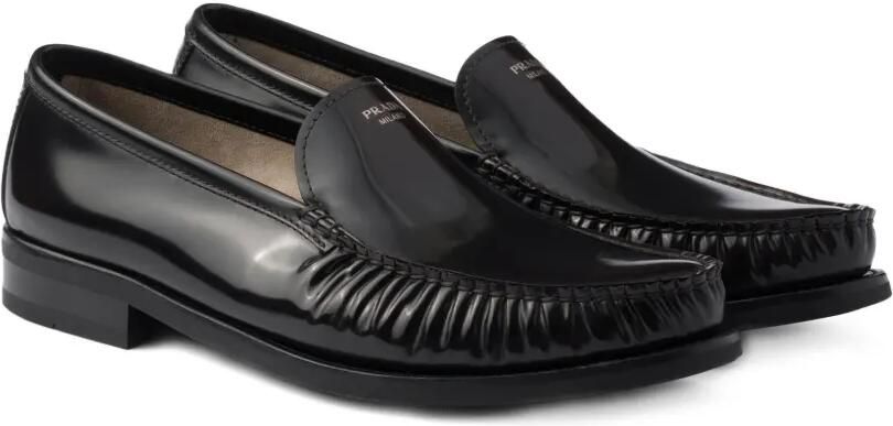 Prada Leren loafers Bruin - Foto 5