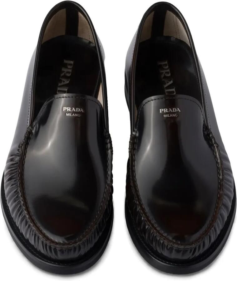 Prada Leren loafers Bruin - Foto 2