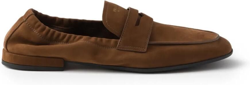 Prada Leren loafers Bruin