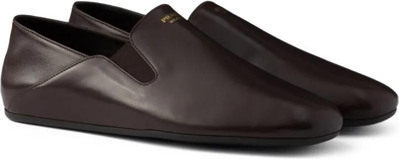 Prada Leren loafers Bruin - Foto 4