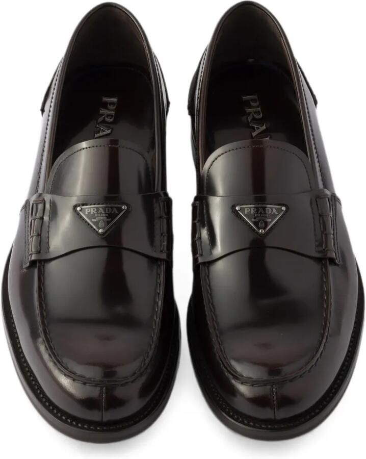 Prada Leren loafers Bruin - Foto 2