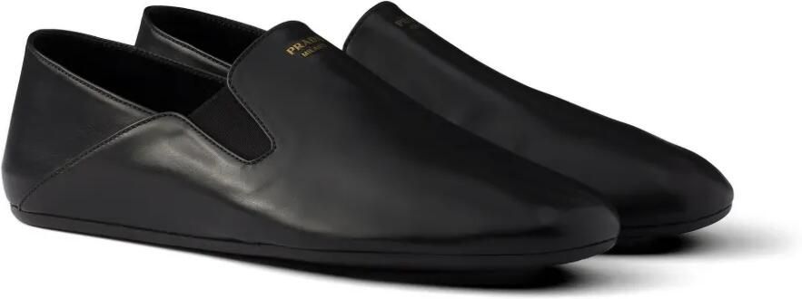 Prada Leren loafers Zwart - Foto 4