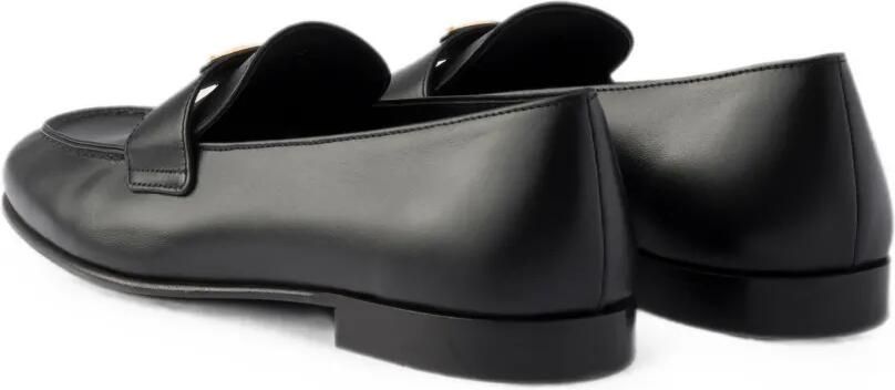Prada Leren loafers Zwart - Foto 4