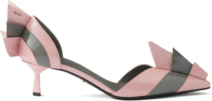 Prada Leren pumps Roze