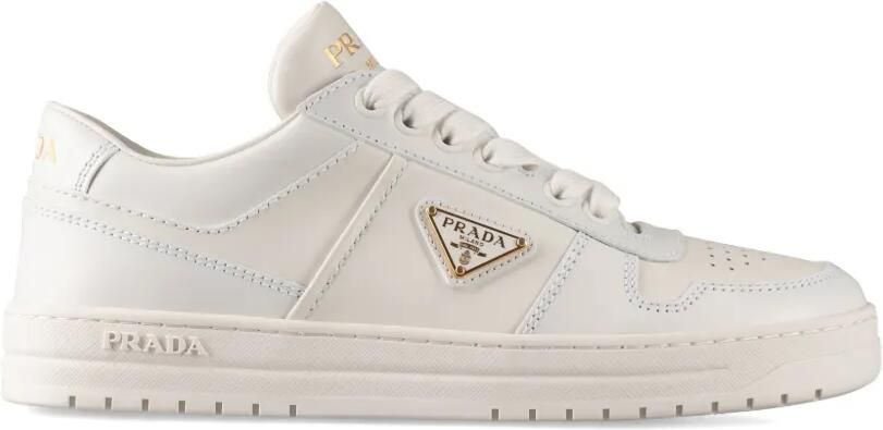 Prada Leren sneakers Beige