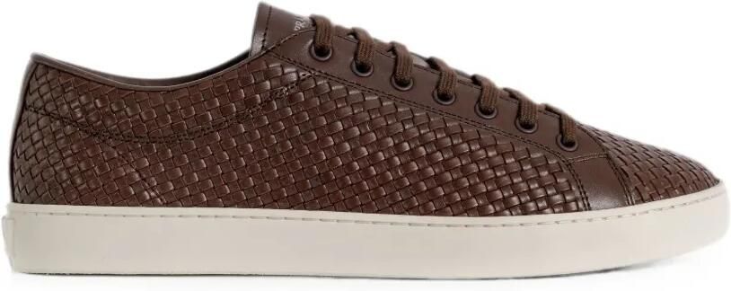 Prada Leren sneakers Bruin