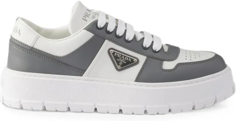 Prada Leren sneakers Wit