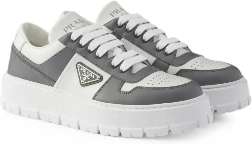 Prada Leren sneakers Wit - Foto 5