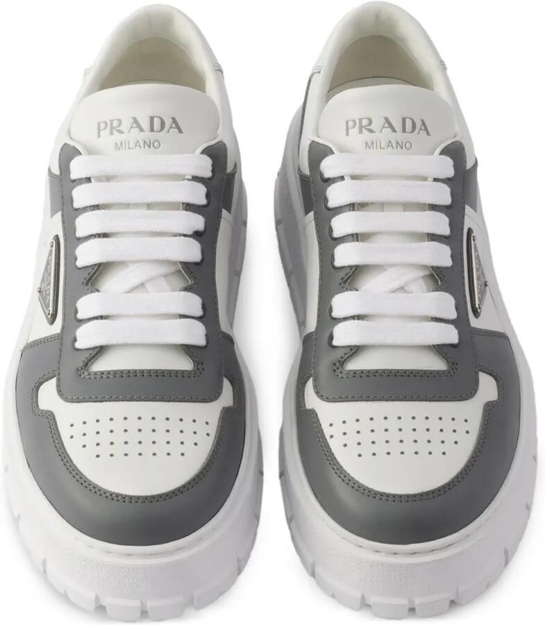 Prada Leren sneakers Wit - Foto 2