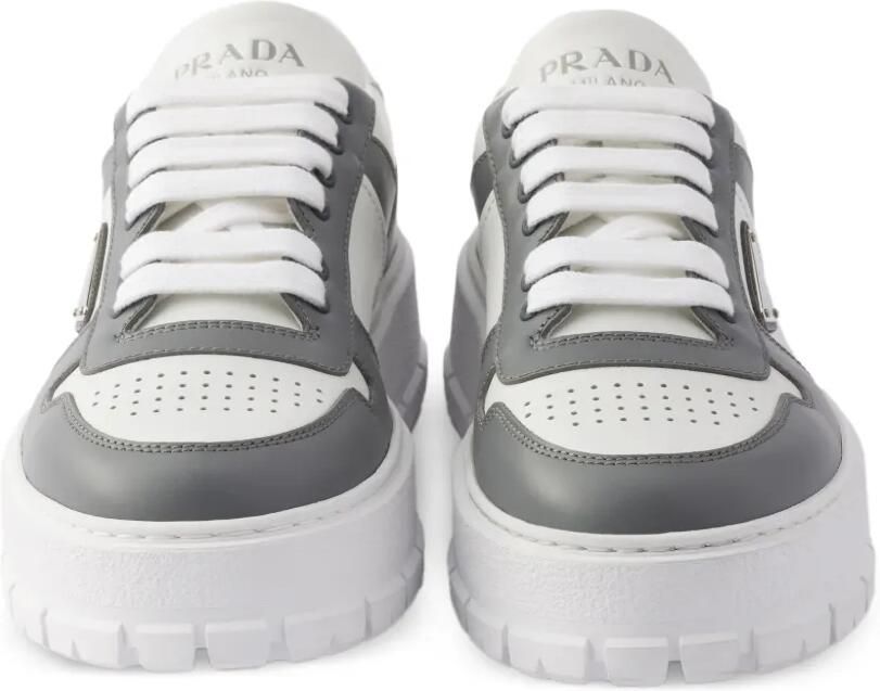 Prada Leren sneakers Wit - Foto 3