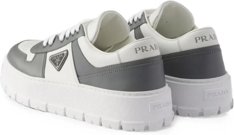 Prada Leren sneakers Wit - Foto 4