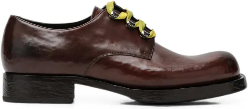 Prada Derby veterschoenen Bruin