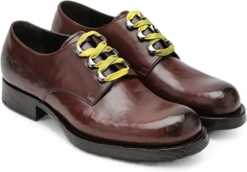 Prada Derby veterschoenen Bruin - Foto 3