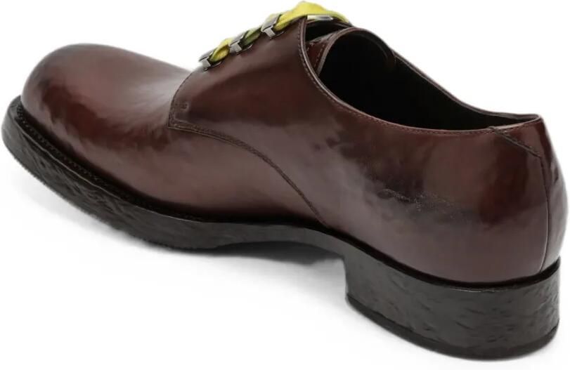 Prada Derby veterschoenen Bruin - Foto 4