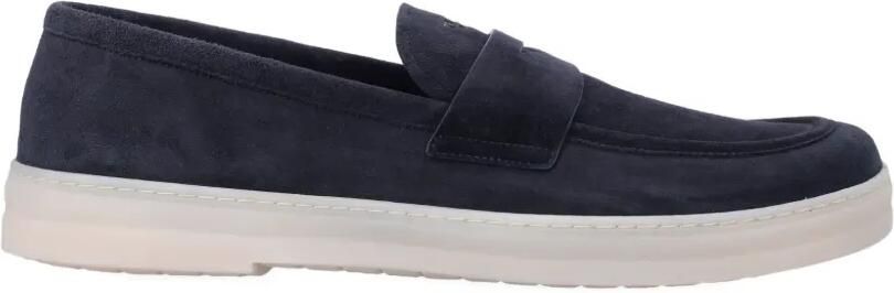 Prada Loafers met bandje Blauw