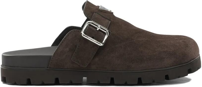 Prada Loafers met gesp Bruin