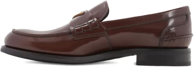 Prada Loafers met logo Bruin - Foto 4