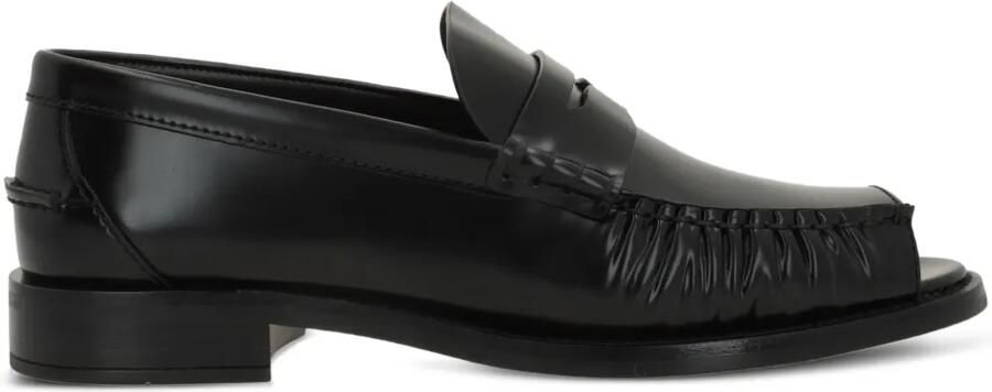 Prada Penny sandalen met open neus Zwart