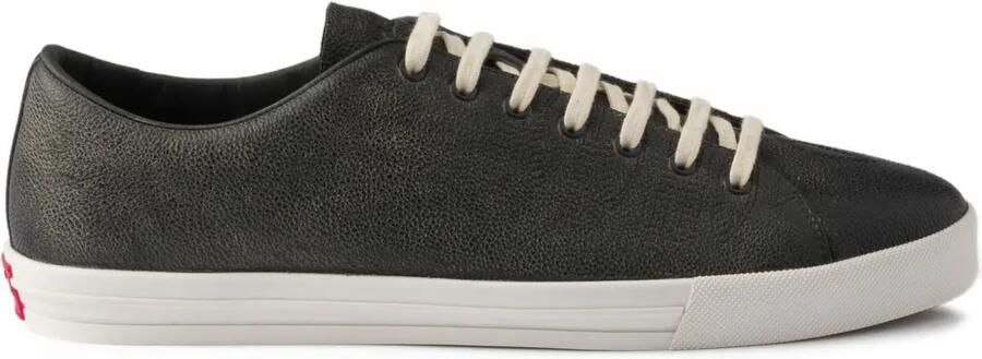 Prada Low-top sneakers met verouderd effect Zwart