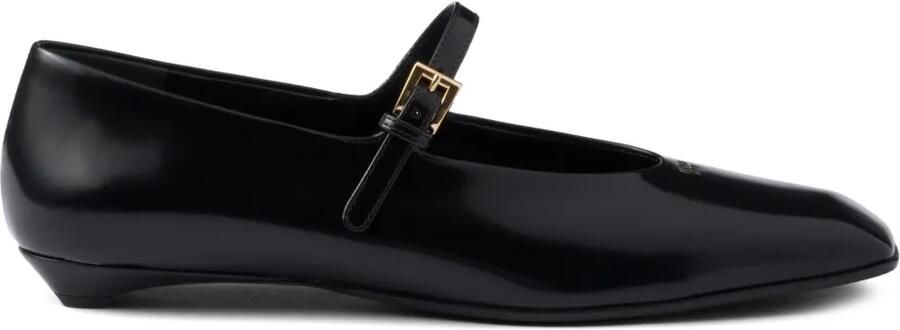 Prada Mary Jane ballerina's Zwart