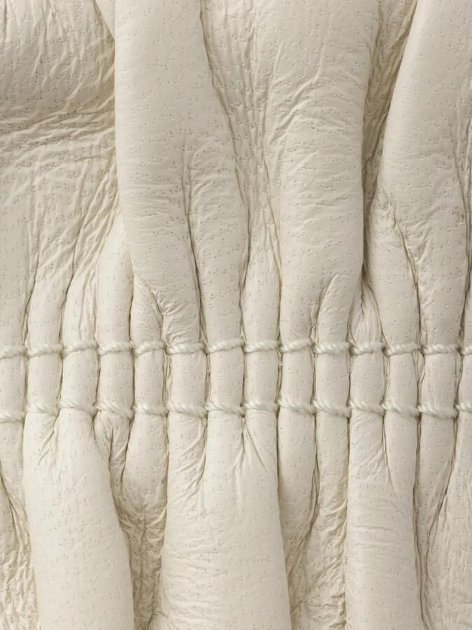 Prada Matelassé nappa leren slippers Beige - Foto 3