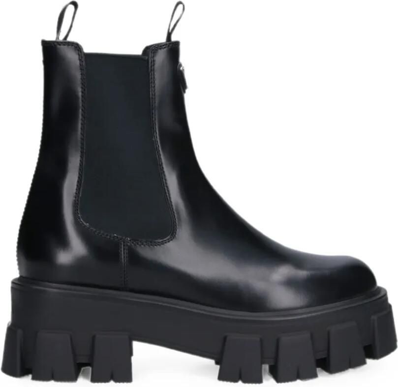 Prada Monolith Chelsea laarzen Zwart