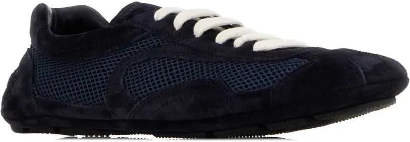 Prada Montecarlo Re-Edition 2005 suède sneakers Blauw