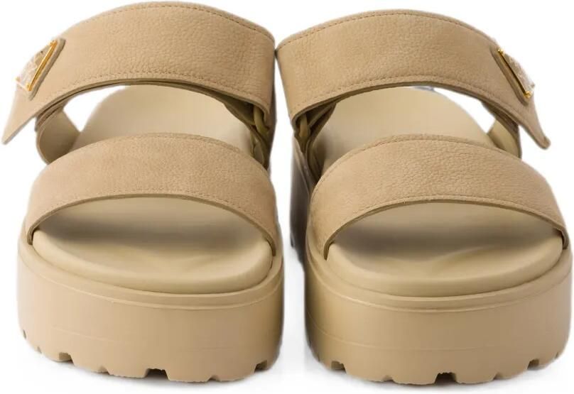 Prada Nubuck slippers Beige - Foto 3